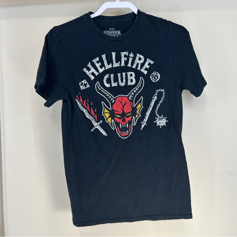 Netflix Stranger Things Black T-Shirt